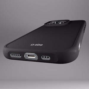 SBS Full Active D3O apvalks iPhone 16 Pro - melns