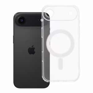 Case for iPhone 17 Air Clear Mag Cover (STR / Camera Protection) compatible with MagSafe transparent