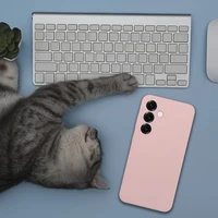 Silikona 2mm viedtālruņa apvalks MOTOROLA G56 5G smilšu rozā krāsā