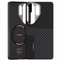 Benks Montage Magnetic Armor Air Kevlar Maciņš Metal Frame 600D+1500D (F050) for Samsung Galaxy S26 Ultra melns