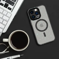 Tel Protect Magnētiskais Splash matētais viedtālruņa apvalks Iphone 15 Pro Max (m) - melns