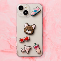 3D Sticker rozā 5pcs set