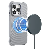 Circle Mag viedtālruņa apvalks iPhone 12 / 12 Pro 6,1" pelēka