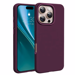 Etteri Silicone Mag maciņš iPhone 16 Pro Max 6,9 collu, tumšā ķiršu krāsā