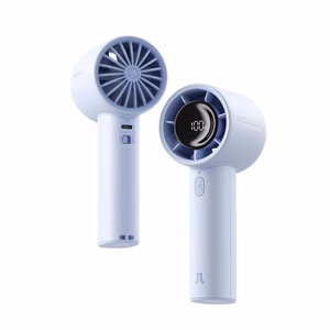 JisuLife Handheld Fan 10S (5000mAh) rokas ventilators, zils