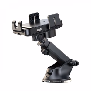 Automašīnas turētājs Joyroom ZS219 melns / automātiska fiksācija (bezvadu uzlāde 15W) (bez magnēta / lipīgs paliktnis)