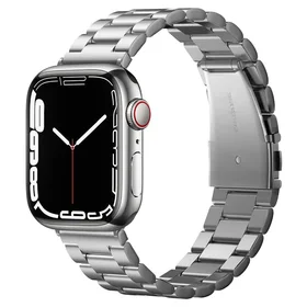 Spigen Modernā Fit siksna Apple Watch 4/5/6/7/8/9/SE/Ultra (42/44/45/49 mm) - sudrabaina