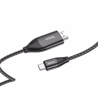 Kabeļa Hoco UA16 Type-C savienojums ar HDMI 2.0m, pelēks