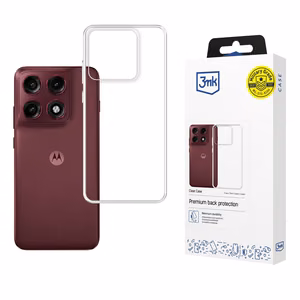 3mk Clear Case for Motorola Edge 70 Pro - transparent