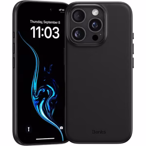 Benks Magnetic Vita Pro Silicone Case for iPhone 16 Pro black
