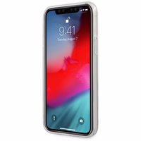 Viedtālruņa apvalks - iPhone 12 mini 5.4" - balts/balts ciets Saffiano
