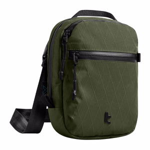 TOMTOC Aviator-T37 ceļojumu soma ar plecu siksnu X-Pac 1.3L (zaļa)