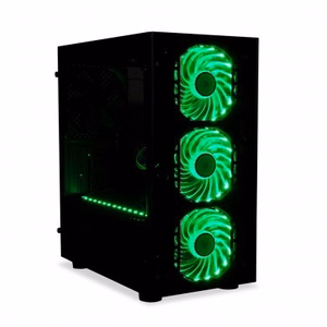 iBox PASSION V4 Mini Tower melns datora korpuss