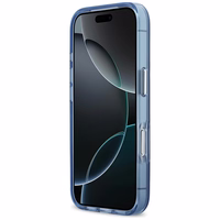 Karl Lagerfeld Karl & Choupette Back MagSafe Maciņš for iPhone 17 Pro - zils