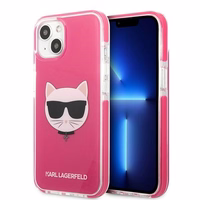 KARL LAGERFELD KLHCP13STPECPI IPHONE 13 MINI 5.4 "MACIŅŠ FUCHSIA/FUSCHIA CHOUPETTE HEAD