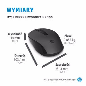 HP 150 bezvadu pele