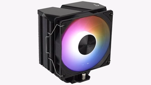 Aerocool Rime 4 procesora gaisa dzesētājs 12 cm melns 1 gab.