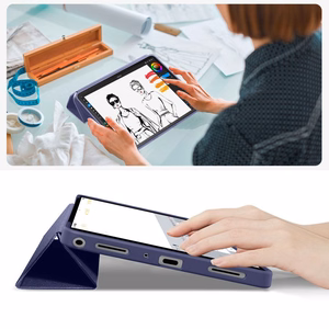 TechProtect SmartCase for Samsung Galaxy Tab A9+ / A11+ Plus 11.0 X210 / X215 / X216 / X230 / X235 / X236 - Navy Blue