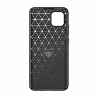 Carbon Case elastīgs apvalks Samsung A03S EU (166.5) melns