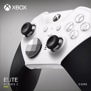 Microsoft Xbox Elite Wireless Series 2 Core Melna, Balta Bluetooth/USB Spēļu kontrolieris Analogais/digitālais PC, Xbox One
