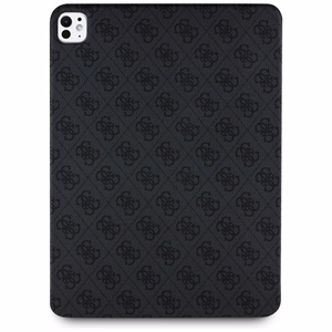 Guess GUFC13PM24PS4SGK iPad Pro 13" 2024 melns/melns Magnētiskais 4G Liels Logotips
