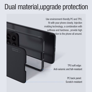 Nillkin Super Frosted Shield Pro Magnētiskais viedtālruņa apvalks Xiaomi 14 Pro - melns