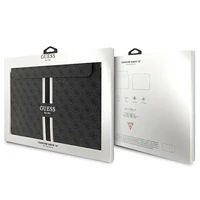 Guess 4G Printed Stripes apvalks 16" klēpjdatoram - melns