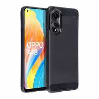 CARBON viedtālruņa apvalks OPPO A78 5G melns