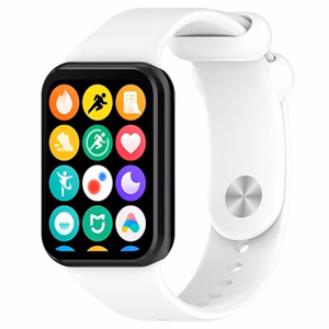SILICONE STRAP MI BAND 8 PRO /M8 PRO (12). WHITE