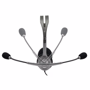 Logitech H111 stereo pelēkas austiņas 981-000593