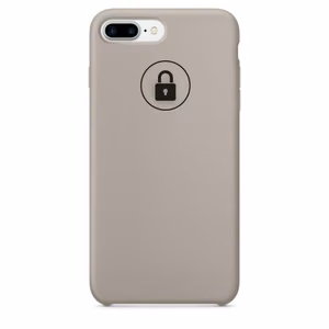 Tālruņa maciņš „Silicone Case“ iPhone 7 Plus (8 Plus) / Pebble / iepakojumā