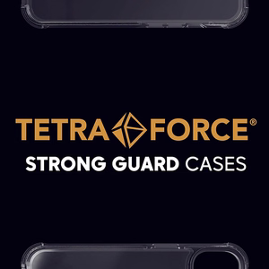 Cellularline Tetra Force Strong Guard vāciņš ierīcei Samsung Galaxy S24+, ar Microban pretmikrobu aizsardzību, caurspīdīgs