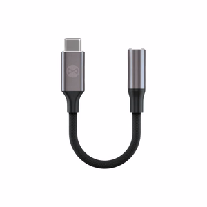 Forever аудио адаптер AJC-01 jack 3,5 mm - USB-C черный