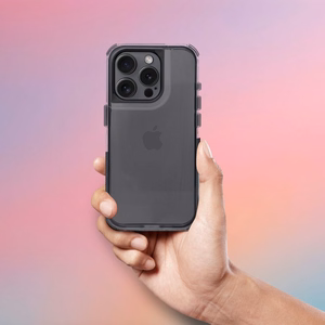 MATRIX skaidrs viedtālruņa apvalks IPHONE 15 melns