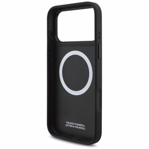 BMW M Perforated Stripe Logo MagSafe Чехол для iPhone 17 Pro Max - серый