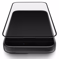 Uniq Optix matēts rūdītais stikls iPhone 15 / 14 Pro ar aplikatoru