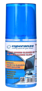 Esperanza ES121 – ekrānu tīrīšanas komplekts, 200 ml