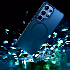 3mk Smoke MagCase futrālis Samsung Galaxy S26 Ultra - Pelēks, caurspīdīgs