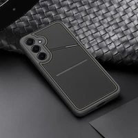 Viedtālruņa apvalks Dux Ducis Rafi II Samsung Galaxy S25 ar statīvu un maku - melns