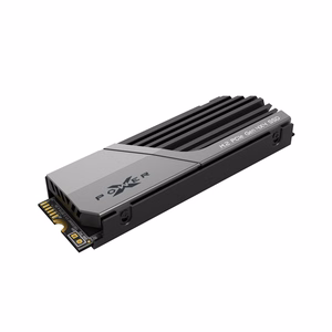 SILICON POWER PCIe Gen 4x4 XS70 iekšējais SSD 1TB M.2 2280 NVMe 1.4 SP01KGBP44XS7005 melns, pelēks