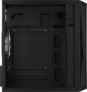 Aerocool CS107V2 melns Mini Tower datora korpuss
