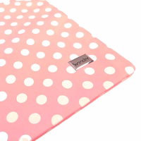 Iepirkumu soma Wonder raksts 2 gaiši rozā ar punktiem