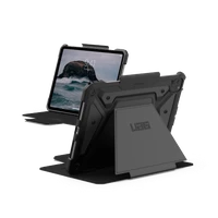 UAG Metropolis SE viedtālruņa apvalks iPad Pro 11" 2024 ar Apple Pencil turētāju - melns