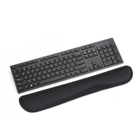Ergonomisks plaukstas atbalsts tastatūrai 460 x 85 x 25 mm melns