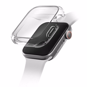Uniq Garde apvalks Apple Watch 7/8/SE2 45mm - caurspīdīgs