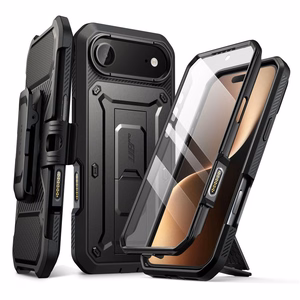 Supcase UB Pro viedtālruņa apvalks iPhone 17 Air - melns