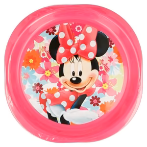 Minnie Mouse piknika šķīvji, 3 gab. komplekts