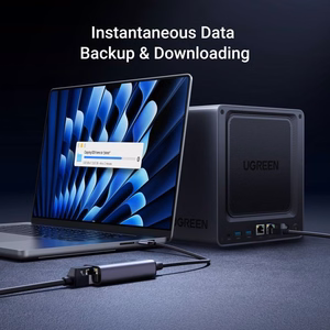 Pelēks Ugreen CM648 USB-C–RJ45 tīkla adapteris (25052)