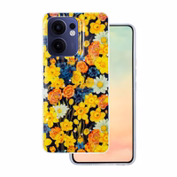Glow Glam viedtālruņa apvalks Oppo Reno 13F 5G (Global) / 13FS 5G oranžs