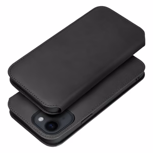 DUAL POCKET grāmatas apvalks XIAOMI Redmi Note 14 5G melns